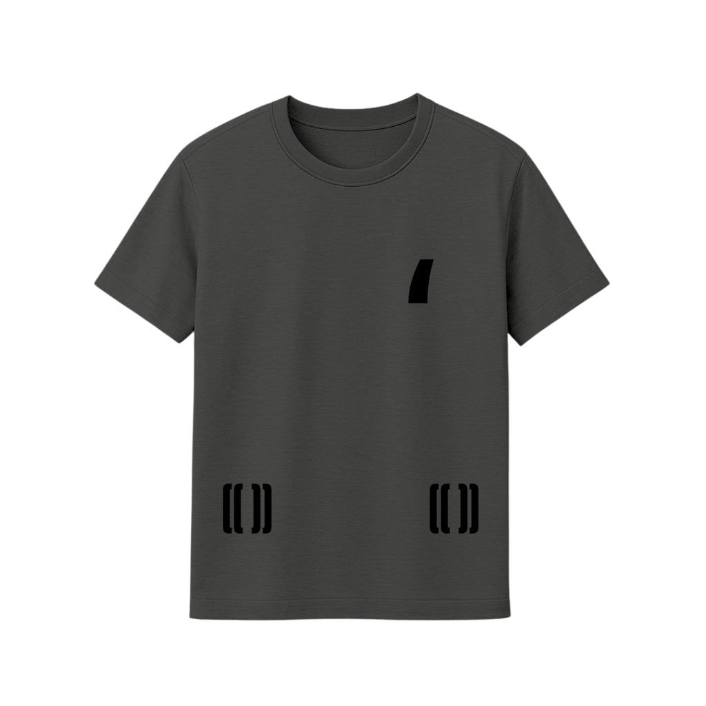 BLEUZÉ Wolf Grey Oversized 'Coming Home' Tee