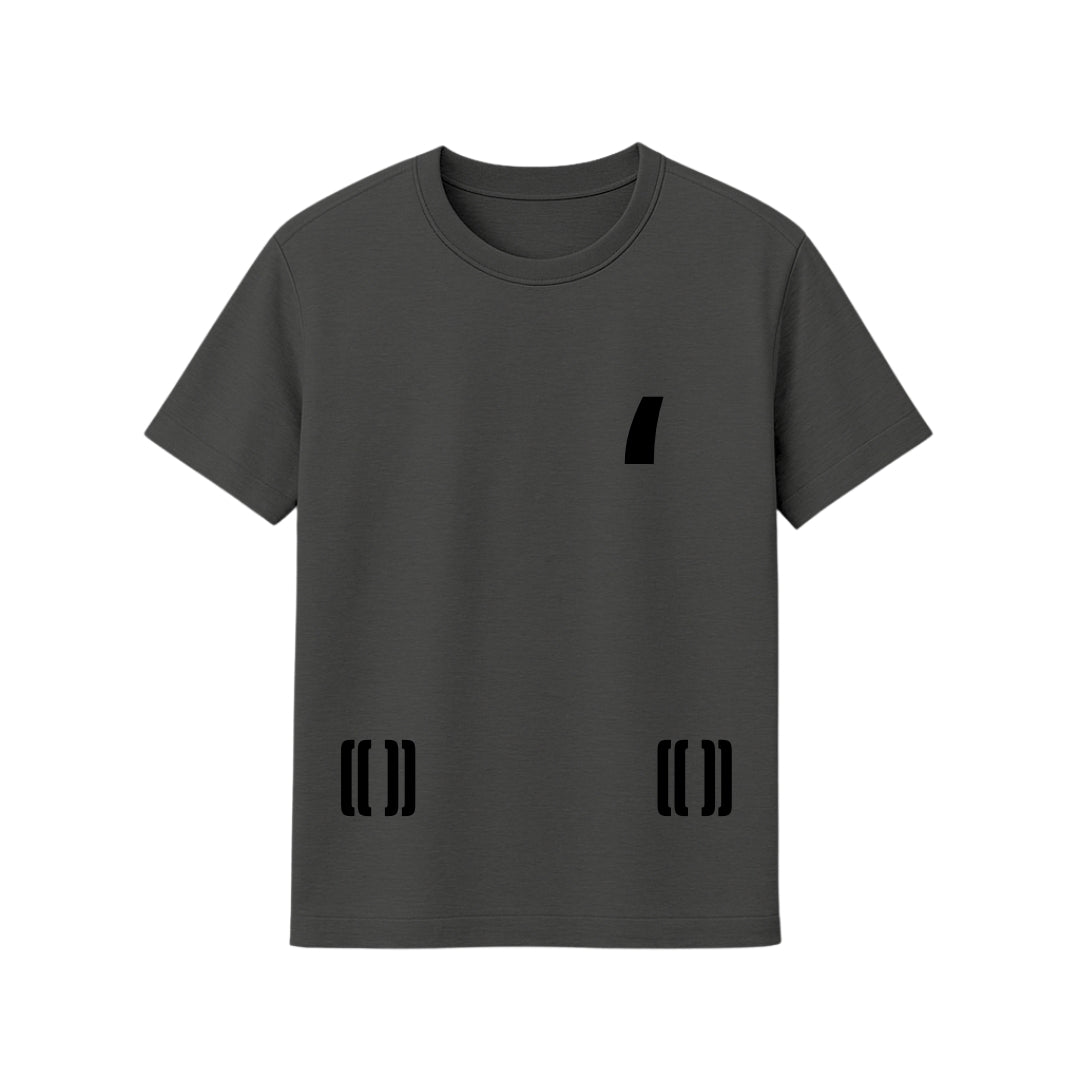 BLEUZÉ Wolf Grey Oversized 'Coming Home' Tee