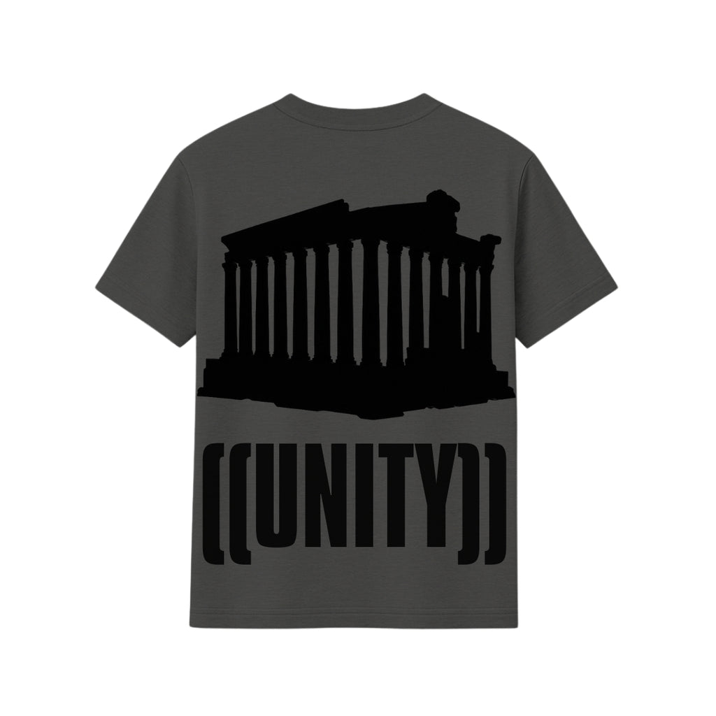 BLEUZÉ Wolf Grey Oversized 'Coming Home' Tee
