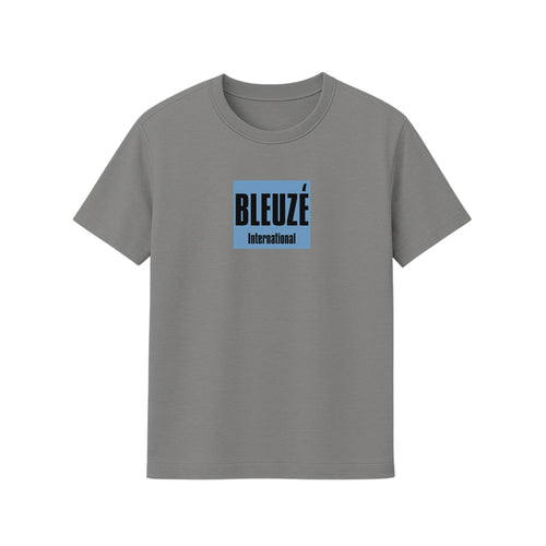 BLEUZÉ Grey Box Logo Tee